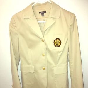 Nautica Womens Tan Blazer